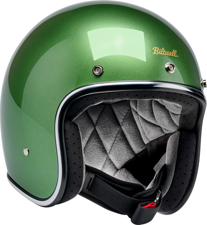 BILTWELL Bonanza Helmet - Metallic Irish Green - XS 1001-3117-201