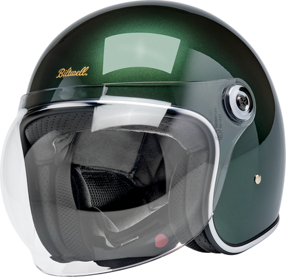 BILTWELL Tahoe™ Helmet - Solid - Metallic Sierra Green - Small 1008-324-502