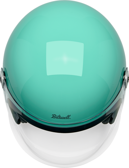 BILTWELL Tahoe™ Helmet - Solid - Gloss Mint Julep - Large 6506.10.6030