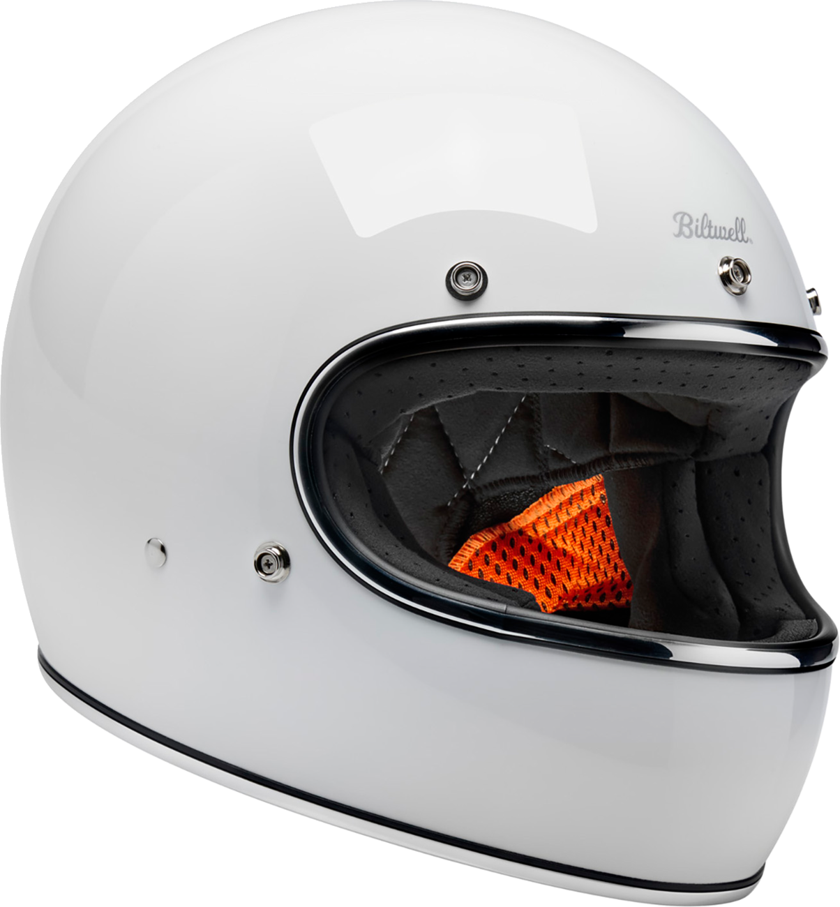 BILTWELL Gringo Helmet - Gloss White - 2XL 1002-1122-506