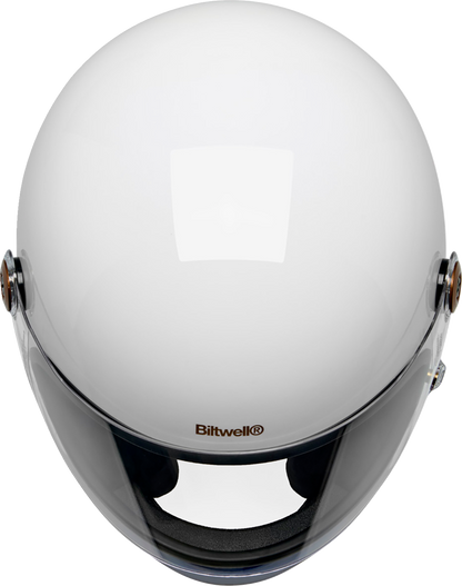 BILTWELL Gringo S Helmet - Apex - White/Red/Blue - Large 1003-5124-504