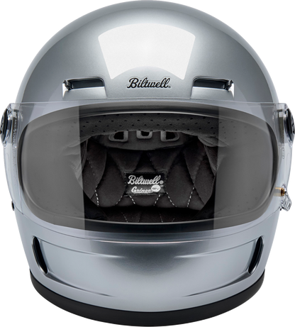 BILTWELL Gringo SV Helmet - Gloss Silver - XS 1006-107-501
