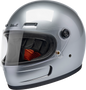 BILTWELL Gringo SV Helmet - Gloss Silver - Large 1006-107-504