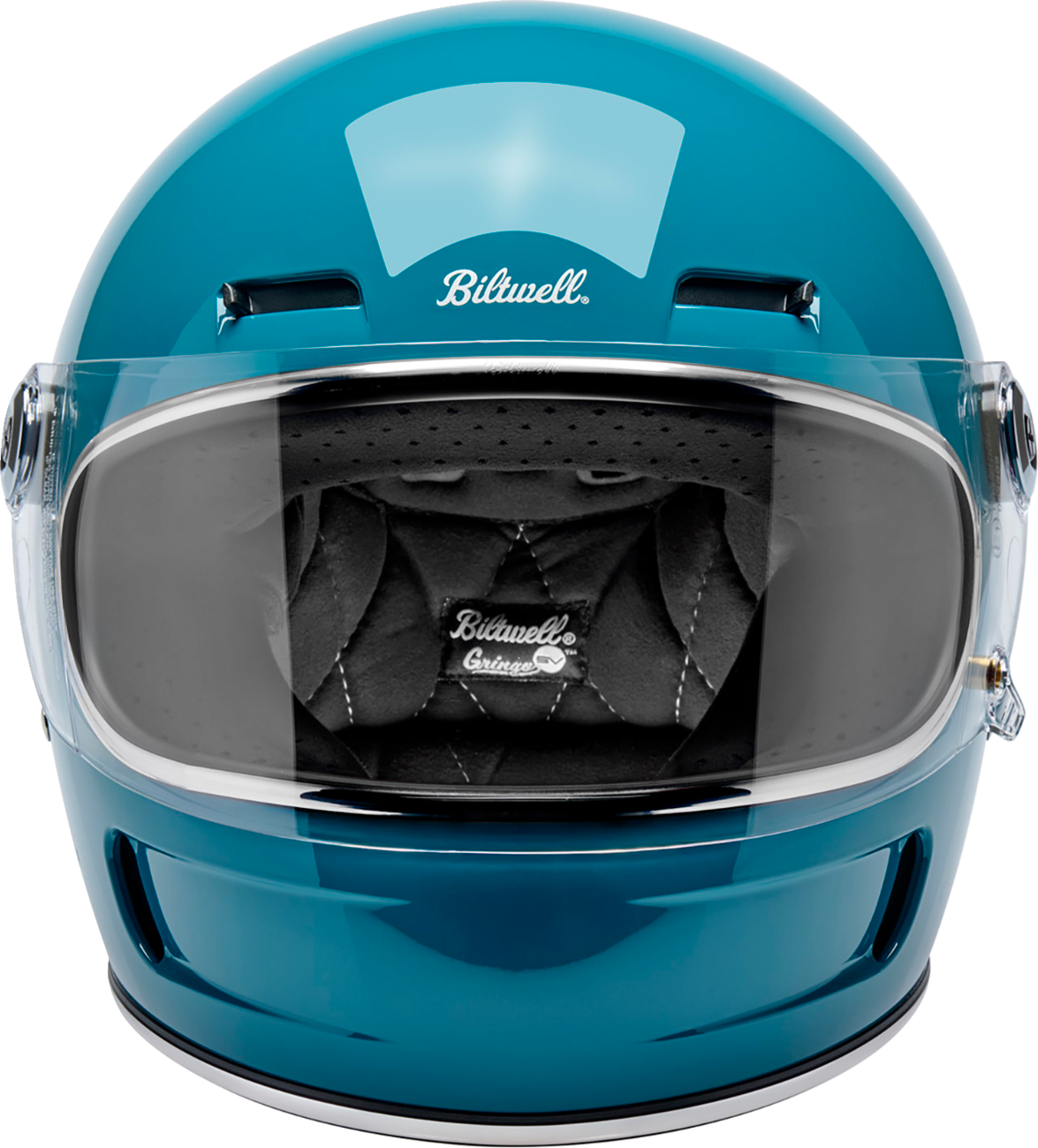 BILTWELL Gringo SV Helmet - Gloss Atlantic Teal - Large 1006-1126-504