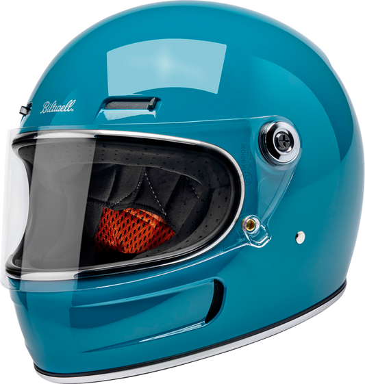 BILTWELL Gringo SV Helmet - Gloss Atlantic Teal - XL 1006-1126-505