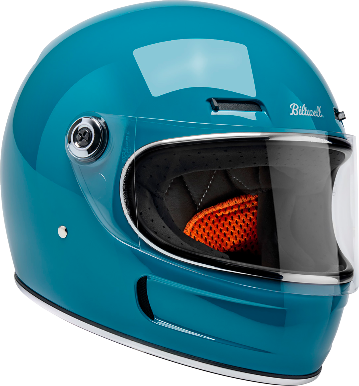 BILTWELL Gringo SV Helmet - Gloss Atlantic Teal - XL 1006-1126-505