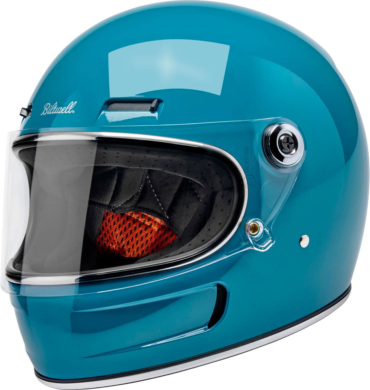 BILTWELL Gringo SV Helmet - Gloss Atlantic Teal - 2XL 1006-1126-506