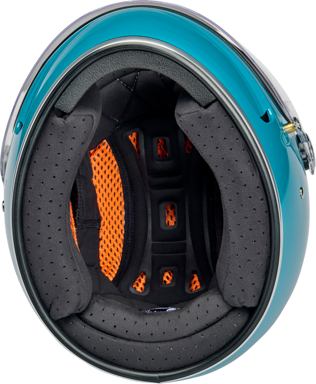 BILTWELL Gringo SV Helmet - Gloss Atlantic Teal - XL 1006-1126-505