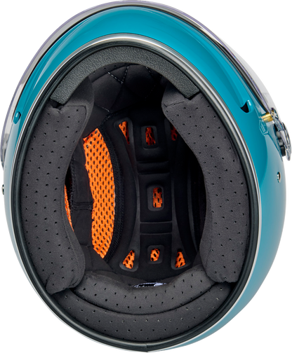 BILTWELL Gringo SV Helmet - Gloss Atlantic Teal - XL 1006-1126-505