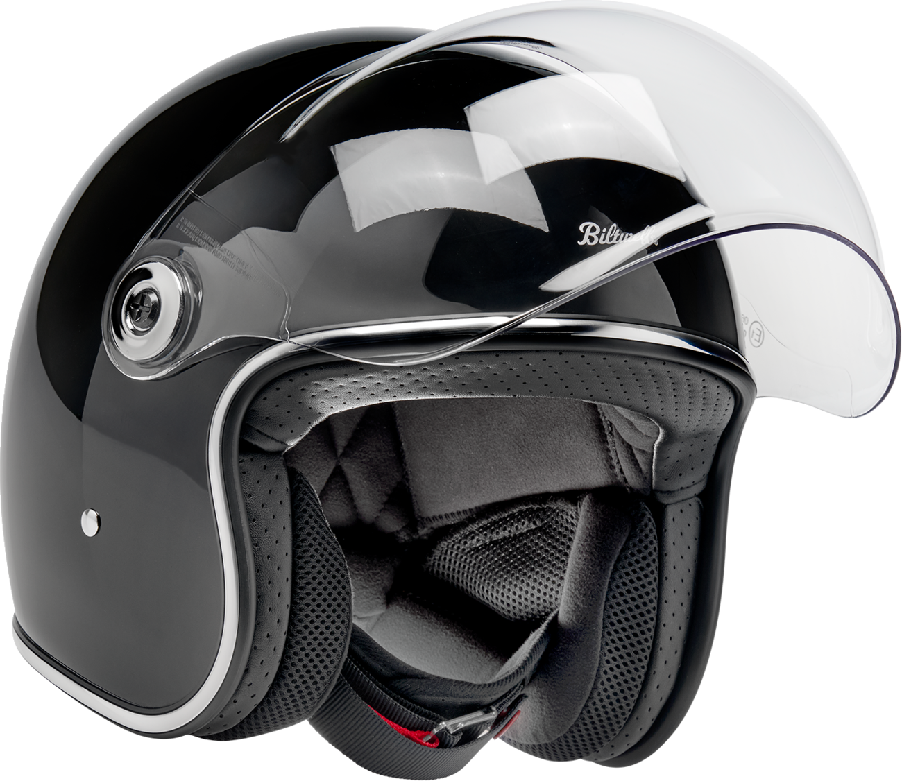 BILTWELL Tahoe™ Helmet - Solid - Gloss Black - Large 1008-101-504