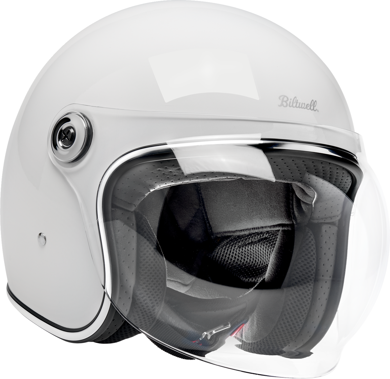 BILTWELL Tahoe™ Helmet - Solid - Gloss White - Large 1008-104-504