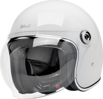 BILTWELL Tahoe™ Helmet - Solid - Gloss White - Medium 1008-104-503