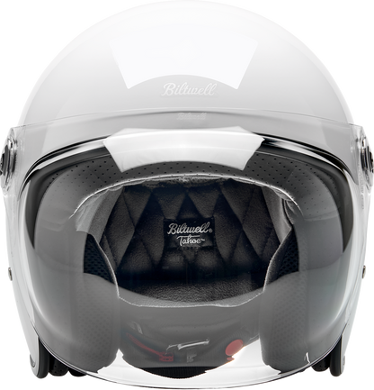 BILTWELL Tahoe™ Helmet - Solid - Gloss White - Medium 1008-104-503