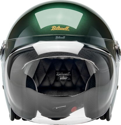 BILTWELL Tahoe™ Helmet - Solid - Metallic Sierra Green - Large 1008-324-504