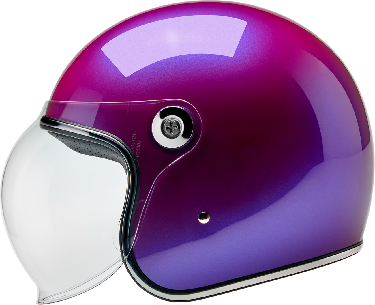 BILTWELL Tahoe™ Helmet - Solid - Metallic Grape - XS 1008-339-501