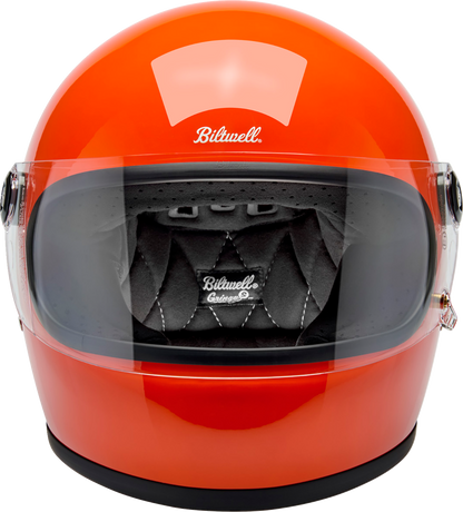 BILTWELL Gringo S Helmet - Hazard Orange - Medium 1003-117-503