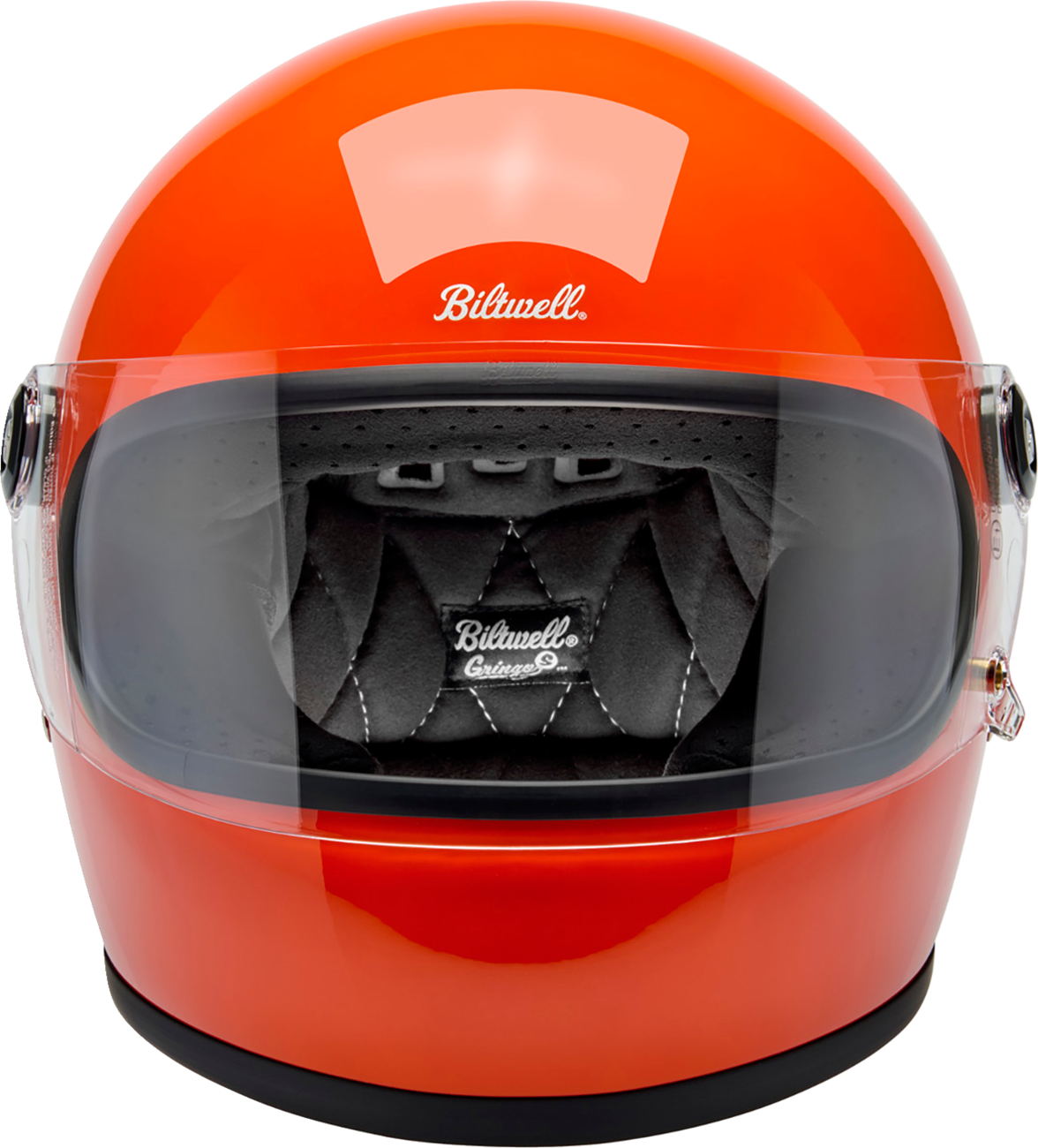 BILTWELL Gringo S Helmet - Hazard Orange - Large 1003-117-504