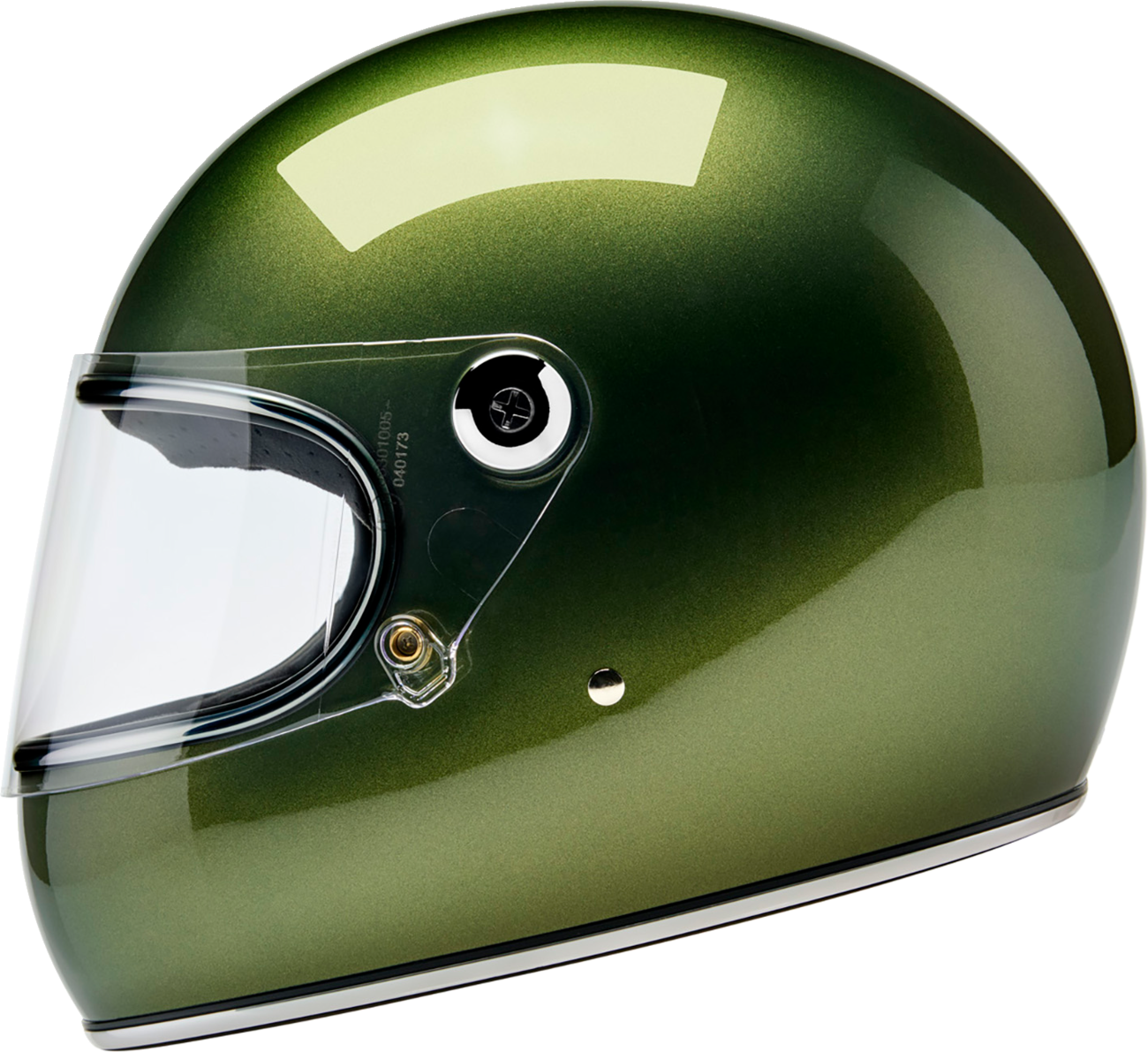 BILTWELL Gringo S Helmet - Metallic Dart Green - XL 1003-3125-505