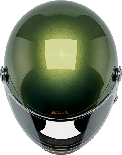 BILTWELL Gringo S Helmet - Metallic Dart Green - XL 1003-3125-505