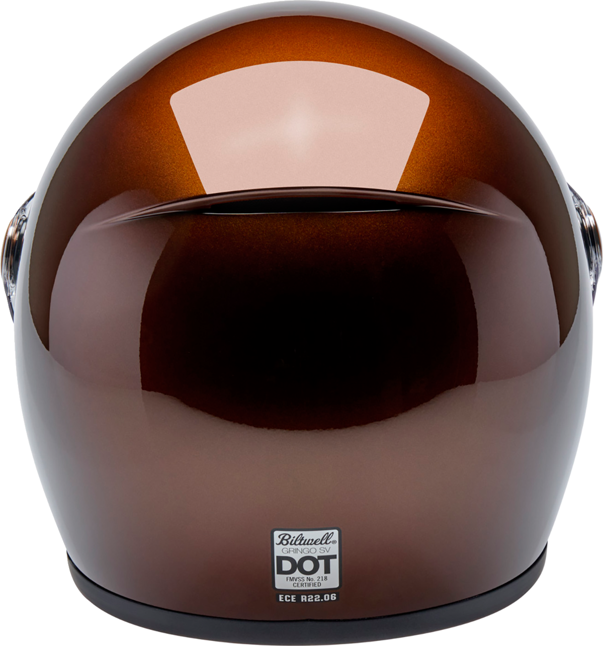 BILTWELL Gringo SV Helmet - Metallic Whiskey - Large 1006-3127-504