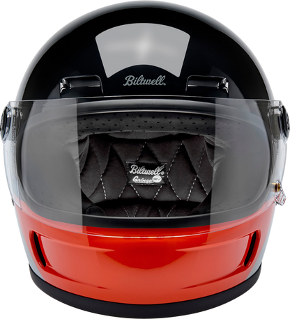 BILTWELL Gringo SV Helmet - Intersection - Black/Orange/Gray - 2XL 1006-5128-506