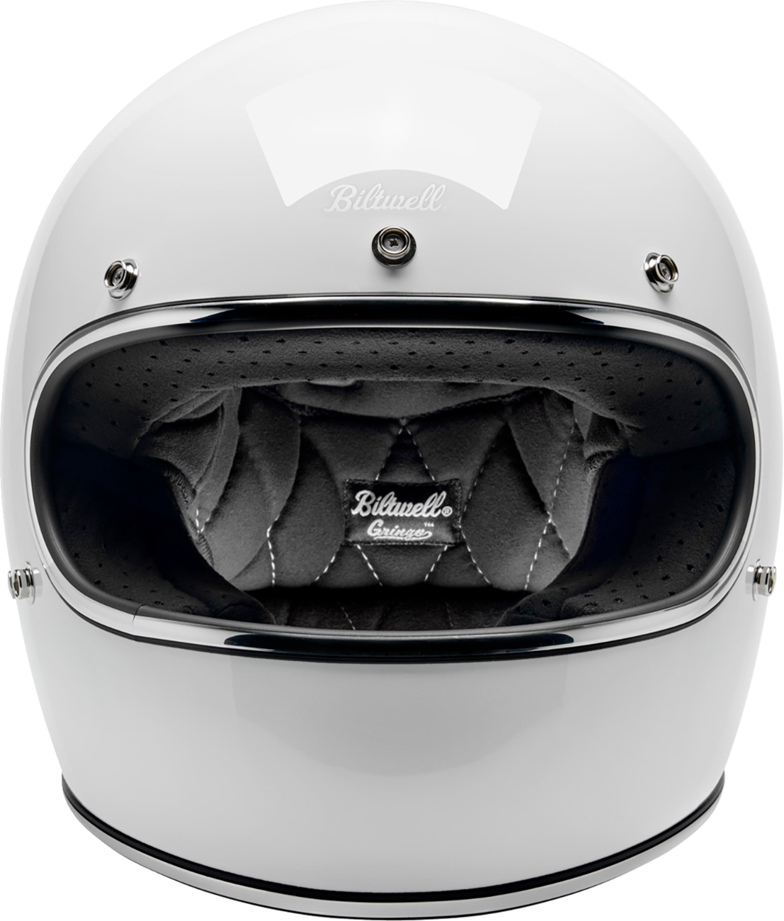 BILTWELL Gringo Helmet - Gloss White - XS 1002-1122-501