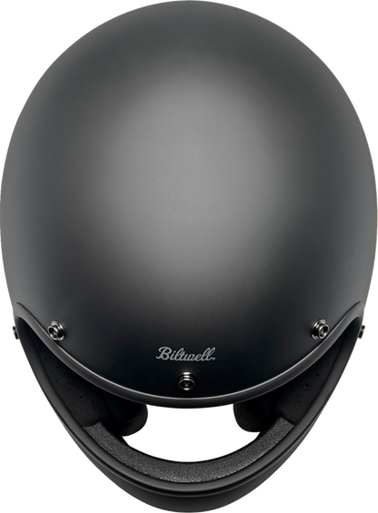 BILTWELL Gringo Helmet - Flat Black - XS 1002-2121-501