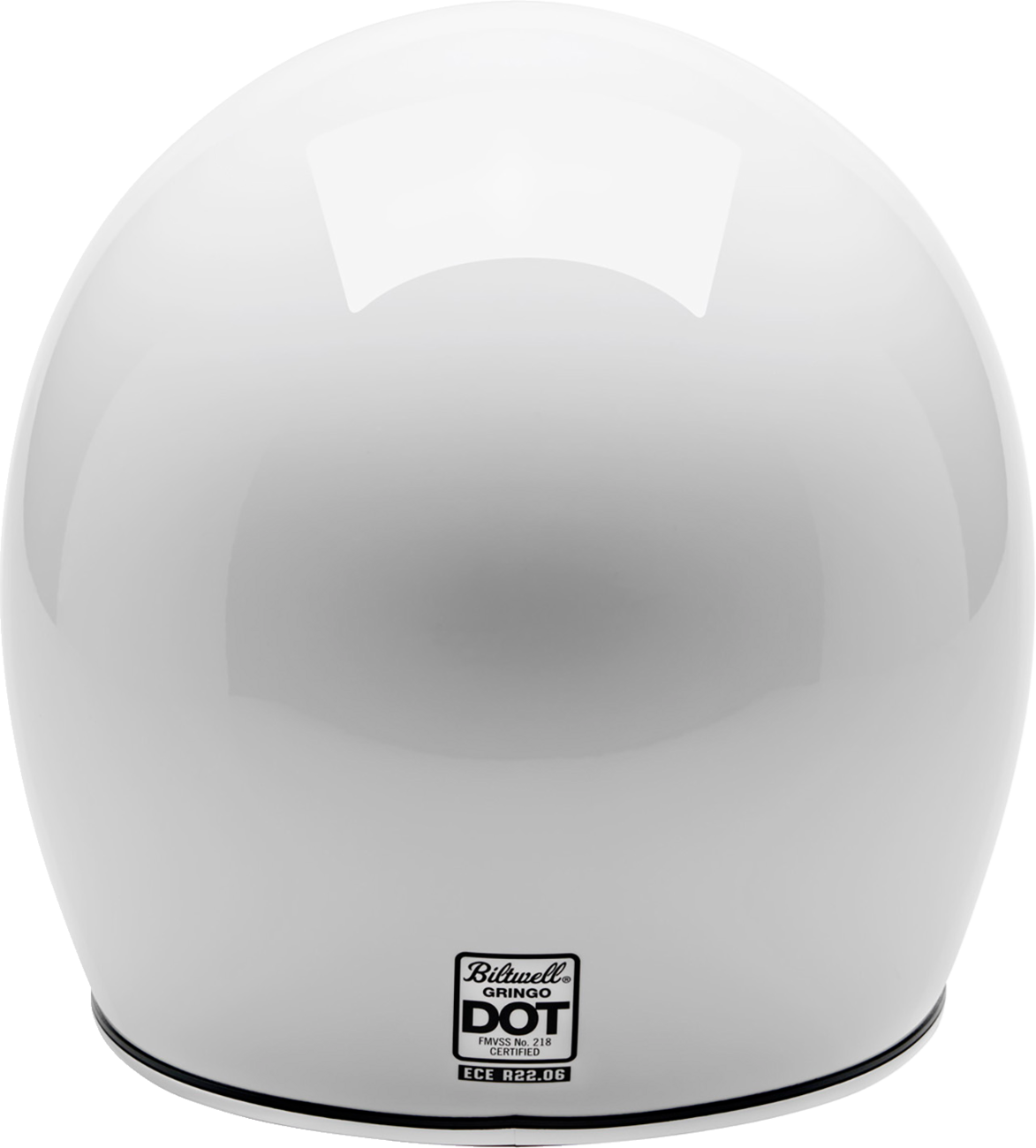 BILTWELL Gringo Helmet - Gloss White - XS 1002-1122-501