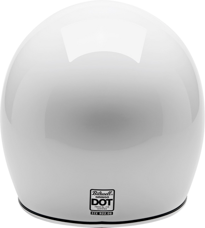 BILTWELL Gringo Helmet - Gloss White - XS 1002-1122-501