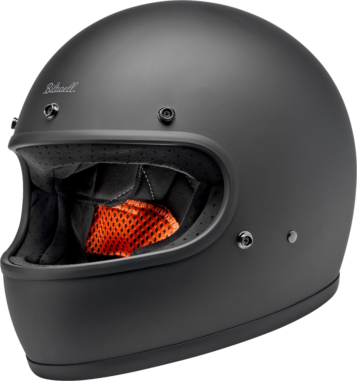 BILTWELL Gringo Helmet - Flat Black - Medium 1002-2121-503