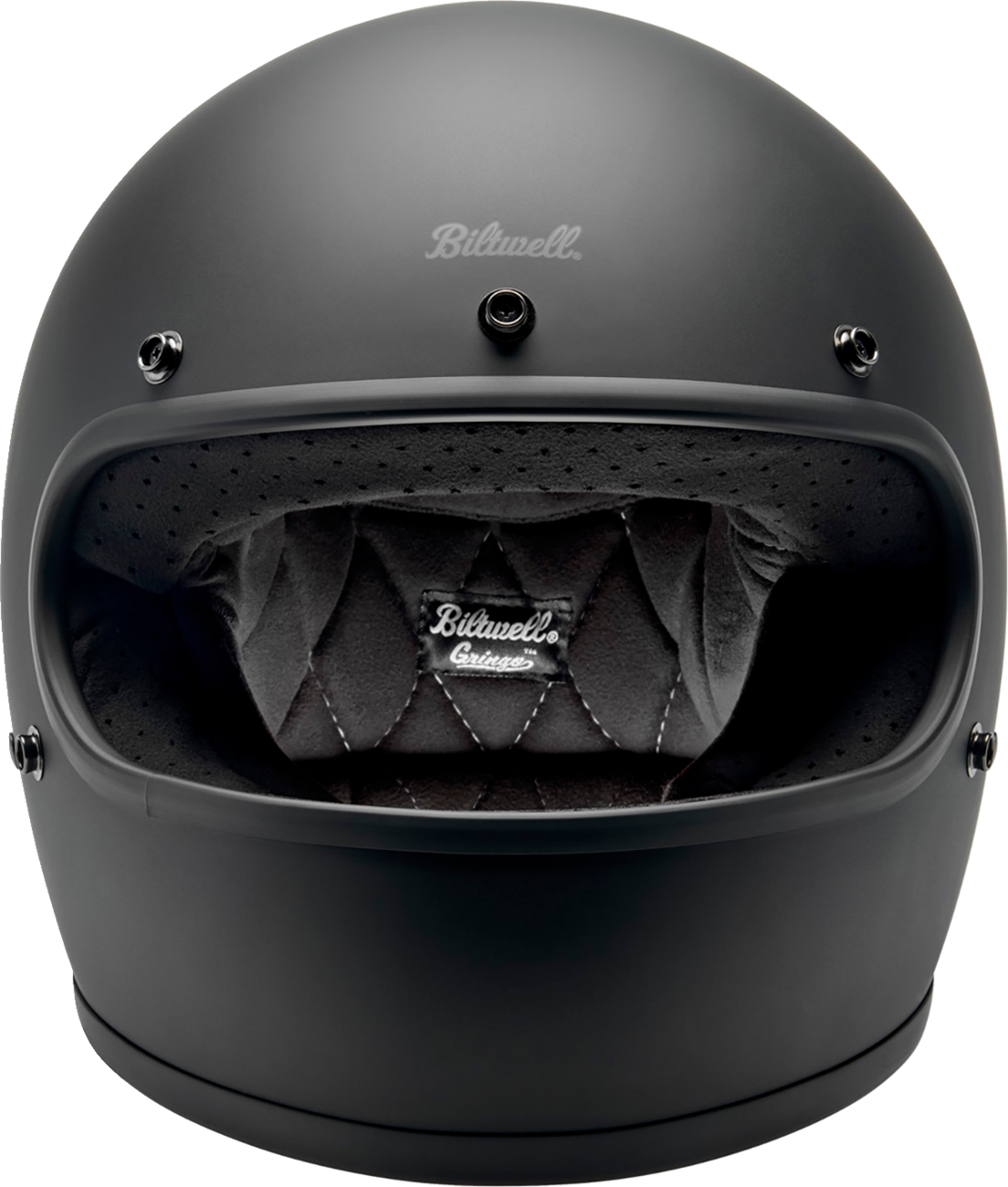 BILTWELL Gringo Helmet - Flat Black - Medium 1002-2121-503