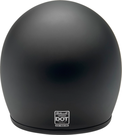 BILTWELL Gringo Helmet - Flat Black - Medium 1002-2121-503