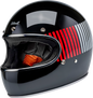 BILTWELL Gringo Helmet - Raceflow - Black/Red/White/Blue - Medium 1002-5120-503