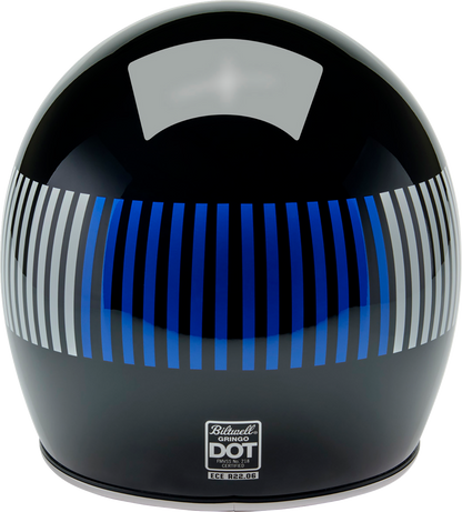 BILTWELL Gringo Helmet - Raceflow - Black/Red/White/Blue - XL 1002-5120-505