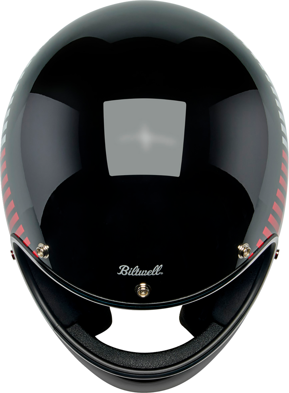 BILTWELL Gringo Helmet - Raceflow - Black/Red/White/Blue - Medium 1002-5120-503