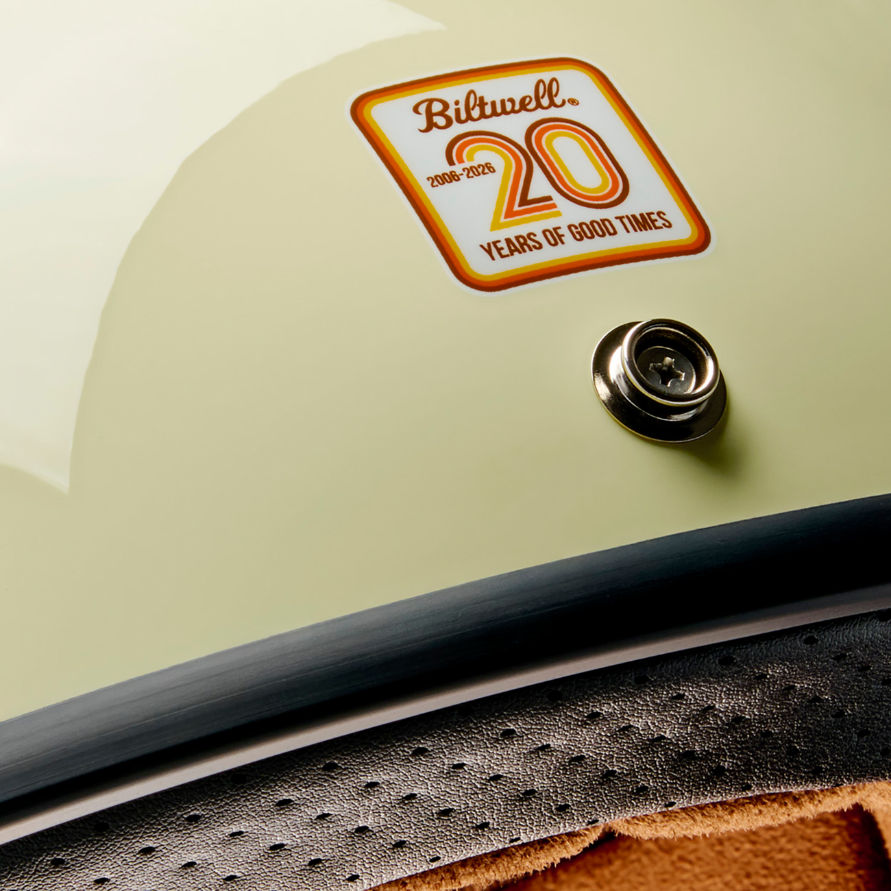 BILTWELL Gringo Helmet - 20th Anniversary - XL 1002-5118-505