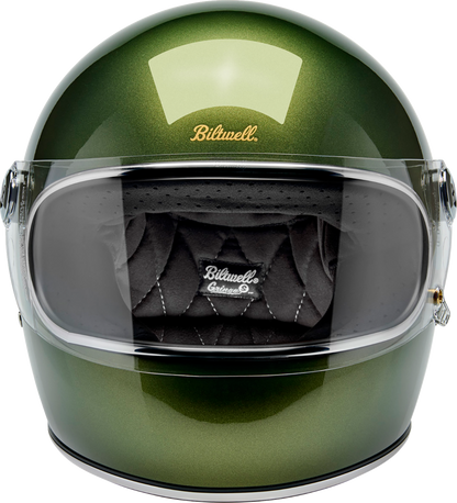 BILTWELL Gringo S Helmet - Metallic Dart Green - XS 1003-3125-501