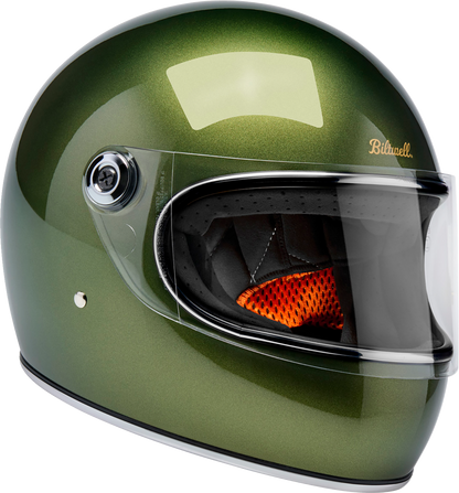 BILTWELL Gringo S Helmet - Metallic Dart Green - XS 1003-3125-501