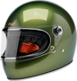BILTWELL Gringo S Helmet - Metallic Dart Green - Medium 1003-3125-503