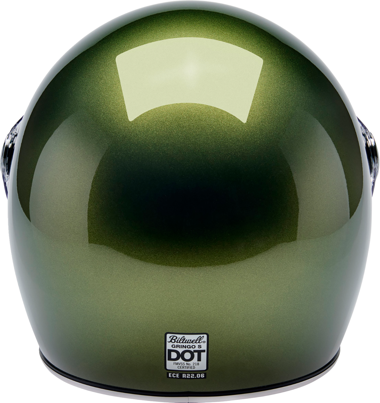 BILTWELL Gringo S Helmet - Metallic Dart Green - 2XL 1003-3125-506