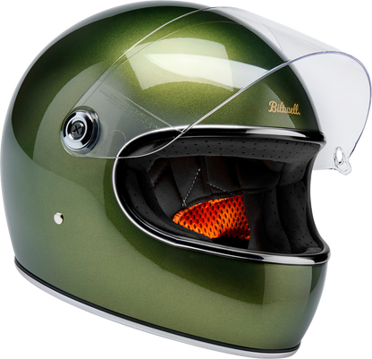 BILTWELL Gringo S Helmet - Metallic Dart Green - Large 1003-3125-504
