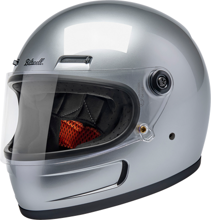 BILTWELL Gringo SV Helmet - Gloss Silver - 2XL 1006-107-506