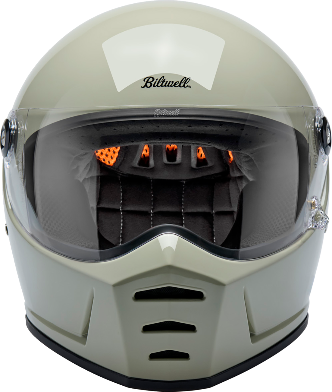 BILTWELL Lane Splitter Helmet - Gloss Chalk - XS 1004-196-501