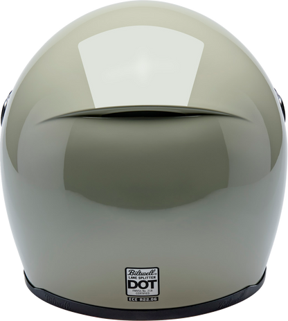 BILTWELL Lane Splitter Helmet - Gloss Chalk - XS 1004-196-501