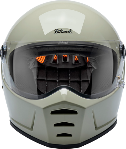 BILTWELL Lane Splitter Helmet - Gloss Chalk - 2XL 1004-196-506