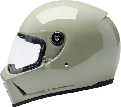 BILTWELL Lane Splitter Helmet - Gloss Chalk - 2XL 1004-196-506