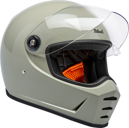 BILTWELL Lane Splitter Helmet - Gloss Chalk - 2XL 1004-196-506