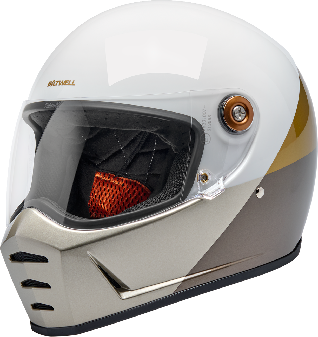 BILTWELL Lane Splitter Helmet - Intersection - Gold/Silver/Bronze - XS 1004-5129-501