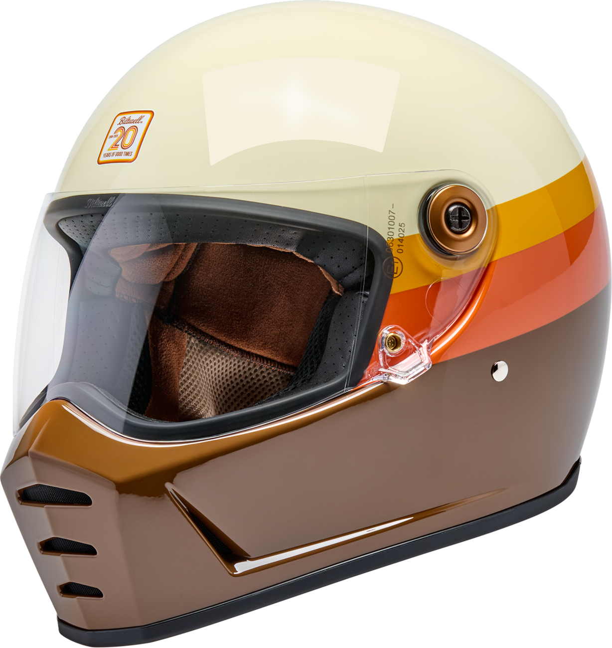 BILTWELL Lane Splitter Helmet - 20th Anniversary - Large 1004-5118-504