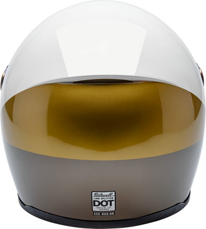 BILTWELL Lane Splitter Helmet - Intersection - Gold/Silver/Bronze - XS 1004-5129-501